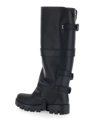Dolce & Gabbana Dolce&gabbana Women Buckle Boots In Black