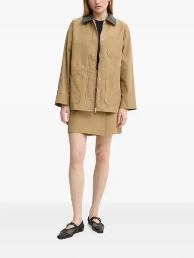 Day Birger Et Mikkelsen Pocket Drawstring Jacket In Neutral