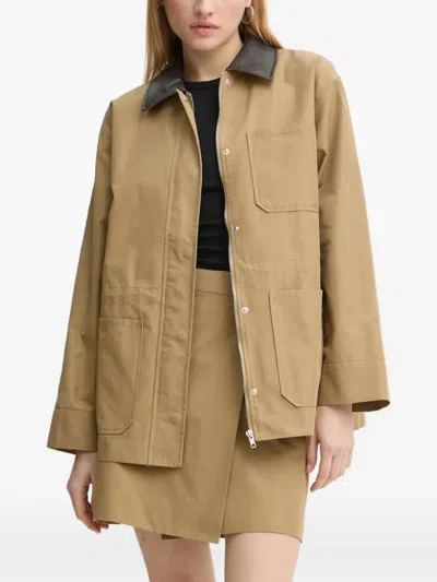 Day Birger Et Mikkelsen Pocket Drawstring Jacket In Neutral