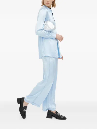 Resume Drawstring Trousers In Blue