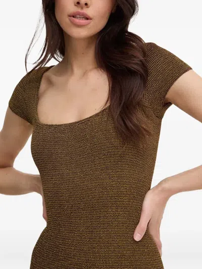 方领沙滩连衣裙