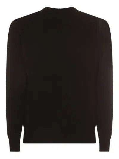Altea Crew-neck Long-sleeve Sweater In Black