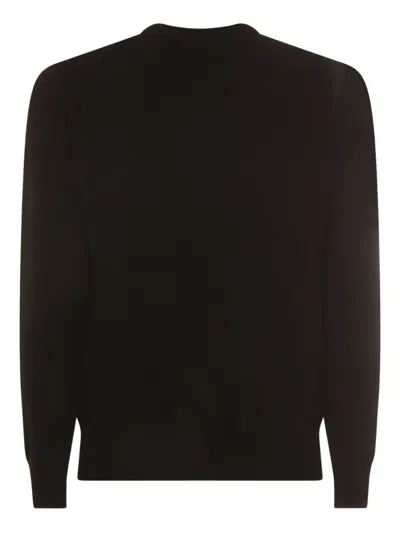 Altea Crew-neck Long-sleeve Sweater In Black