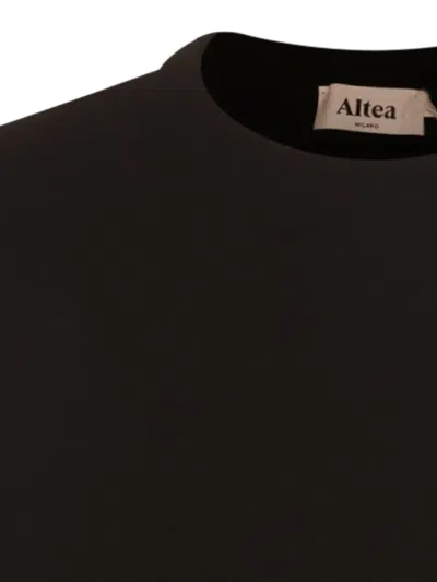 Altea Crew-neck Long-sleeve Sweater In Black