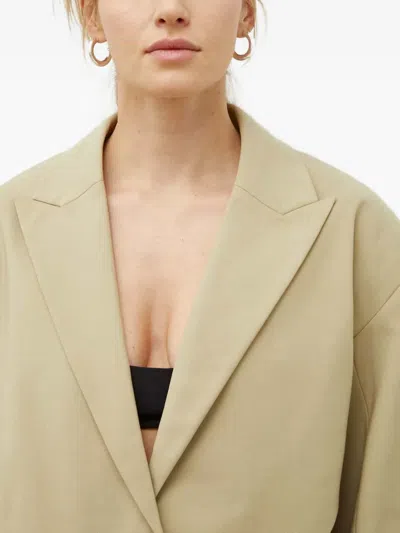 Day Birger Et Mikkelsen Buttoned Cropped Jacket In Neutral