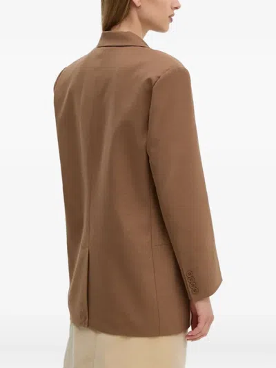 Day Birger Et Mikkelsen Single-breasted Blazer In Brown