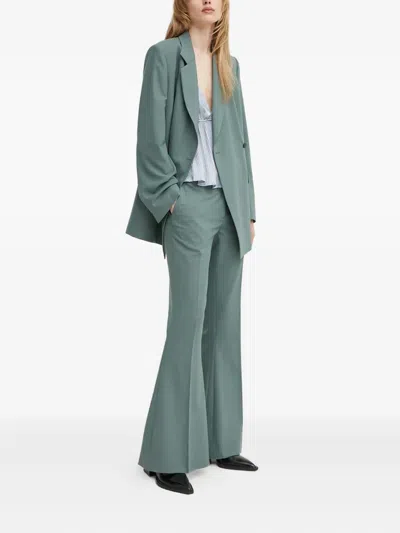 Resume Pleated Top In Blue