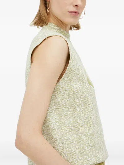 LOGO细节针织上衣