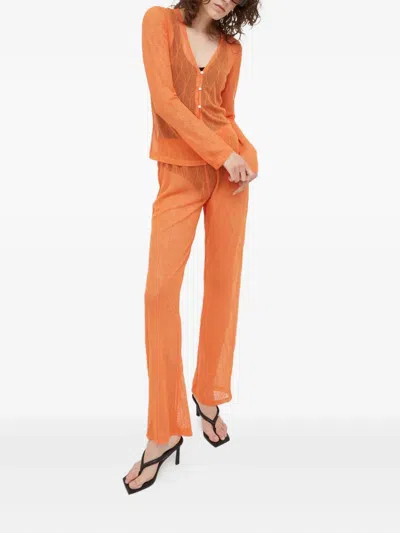 Resume Long-sleeved Top In Orange
