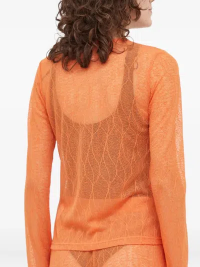 Resume Long-sleeved Top In Orange