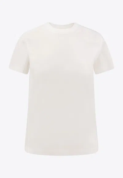 Y-3 Logo Print T-shirt In White