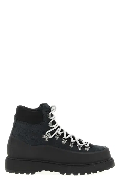 Diemme Roccia Vet Gomma Leather Boots In Black