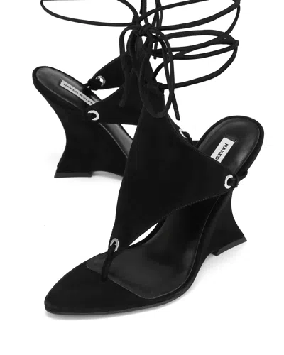 Naked Wolfe Rampage Wedge In Black