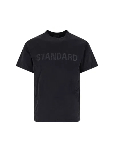 Balenciaga "standard" T-shirt By Bb In Black