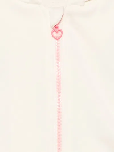 Billieblush Flower-embossed Jacket In Neutral