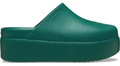 Crocs Dylan Platform Clog In Green