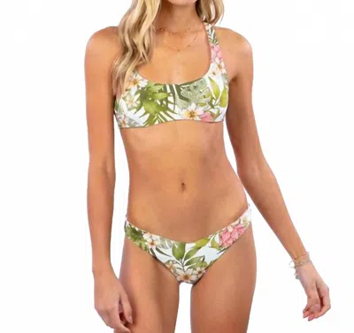 Rip Curl Beach Botanica Revo Skimpy Bottom In Bone In Multi