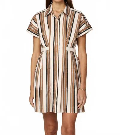 Cleobella Sable Mini Dress In Giatta Stripe In Multi