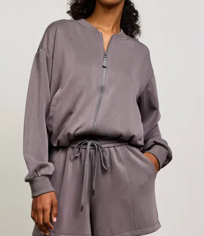 Skies Are Blue Murphy Scuba Jacket In Mole In Multi