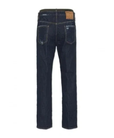 Dsquared2 Belt Loop Jeans In Blue