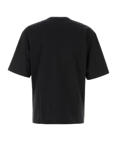 Dsquared2 Dsquared Men Black Cotton Dsquared X Magliano T-shirt In Black