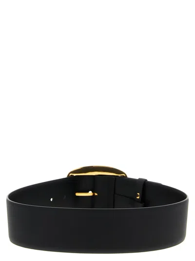 Dolce & Gabbana Large Buckle Strap Accessory In Brown