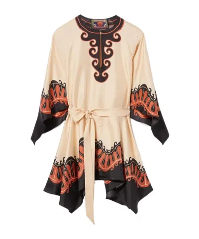 La Doublej Malibu Mini Dress In Multi