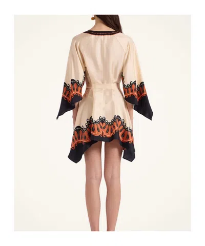 La Doublej Malibu Mini Dress In Multi