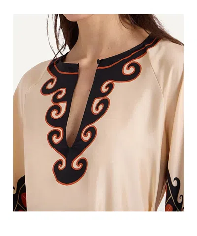 La Doublej Malibu Mini Dress In Multi