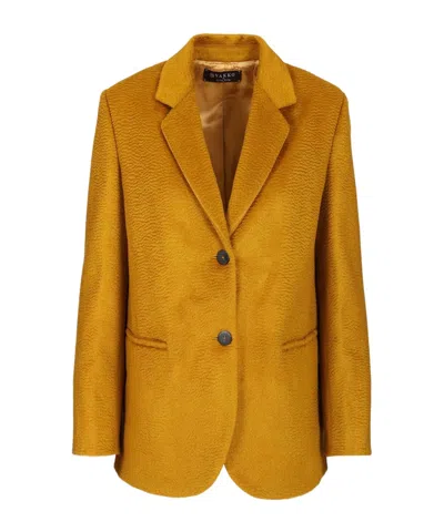 Forte Forte Button-down Blazer In Gold