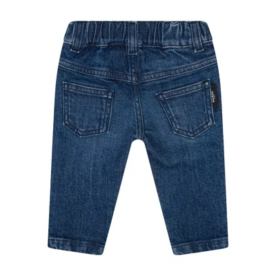 Balmain Belt Loop Jeans In Blue