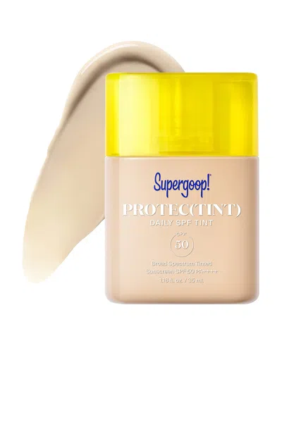 Supergoop Protec(tint) Daily Skin Tint Spf 50 Sunscreen 14n / 1.18 Fl. Oz. ! In White