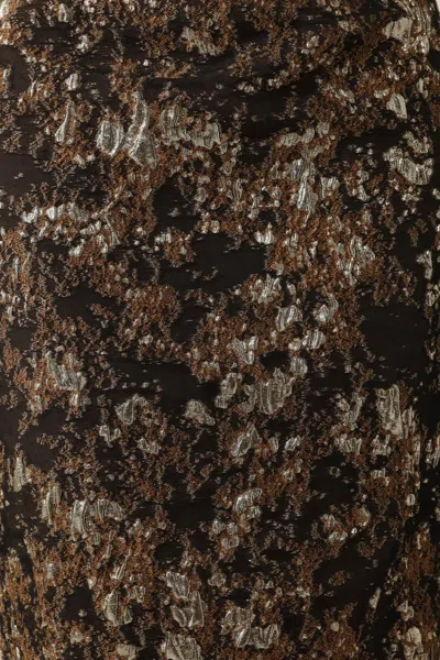 Sau Lee Jackie Midi Dress In Brown