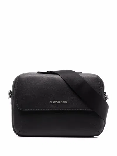 Michael Kors Hudson Utility Crossbody Adjustable Strap In Black