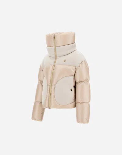 Herno Cape In Nylonâ Ultralight And Ecowool In Neutral