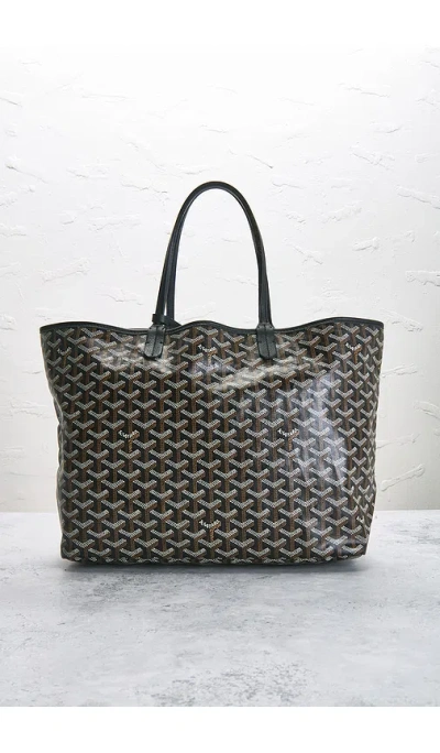 Fwrd Renew Goyard Saint Louis Pm Tote Bag In Black