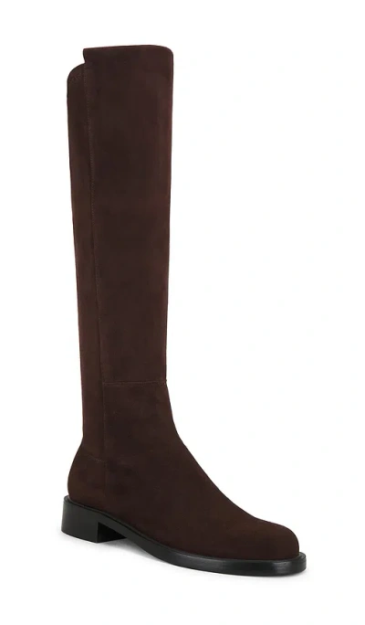 Stuart Weitzman 5050 Gisele Knee High Boot In Brown
