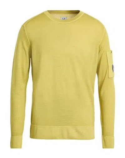 C.p. Company C. P. Company Man Sweater Lime Green Size 40 Wool In Green