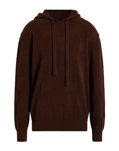 Uma Wang Man Sweater Brown Size M Wool, Polyamide, Cashmere, Elastane In Brown