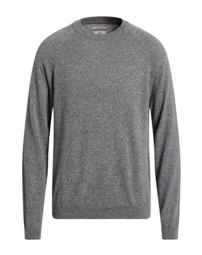 Woolrich Man Sweater Grey Size L Cashmere In Gray
