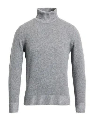 Masq Man Turtleneck Grey Size 44 Wool In Gray