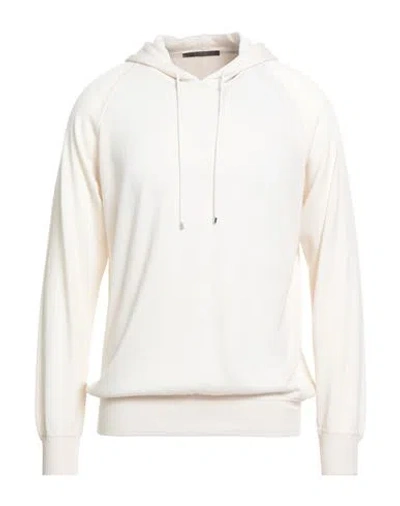 Viadeste Per Anteprima Man Sweater Cream Size 48 Virgin Wool In White