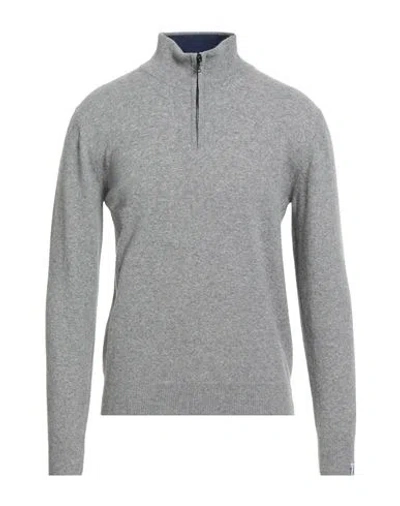 Mackintosh Man Turtleneck Grey Size L Virgin Wool In Gray