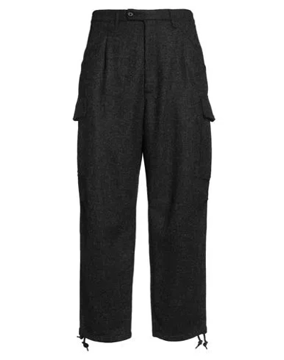 Mackintosh Man Pants Charcoal Size L Virgin Wool In Gray