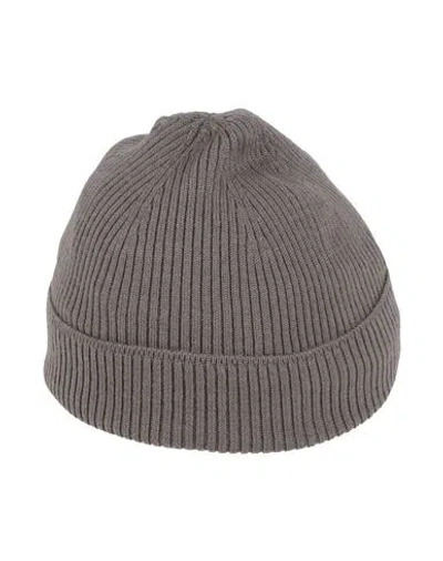 Rick Owens Toddler Boy Hat Grey Size 6 Virgin Wool In White
