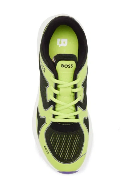 Hugo Boss Boss Owen Runn Empr Sneaker In Green