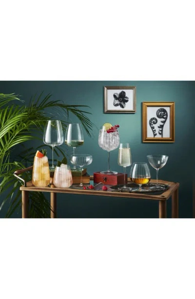 Luigi Bormioli Optica Set Of 4 Sparkling Wine Flutes In Transparent