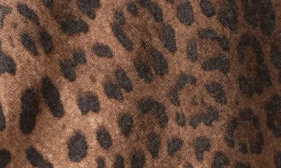 Sofia Cashmere Cashmere & Wool Blend Poncho In Brown