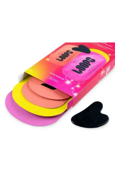 Loops Sculpt & Glow Assorted Masks Set In Multi
