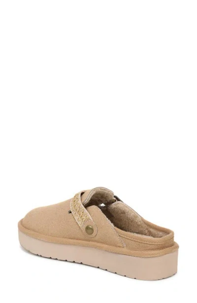 Blowfish Malibu Women's Monday Round Toe Platform Mules In Brown